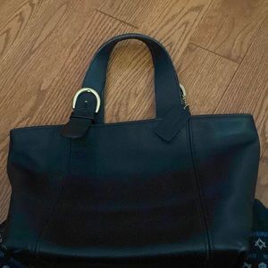 Coach Waverly Leather Bag. Vintage